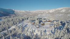 Hermon Høyfjellssenter er målet for helgeturen i slutten av mars. Foto: www,hermonh.no