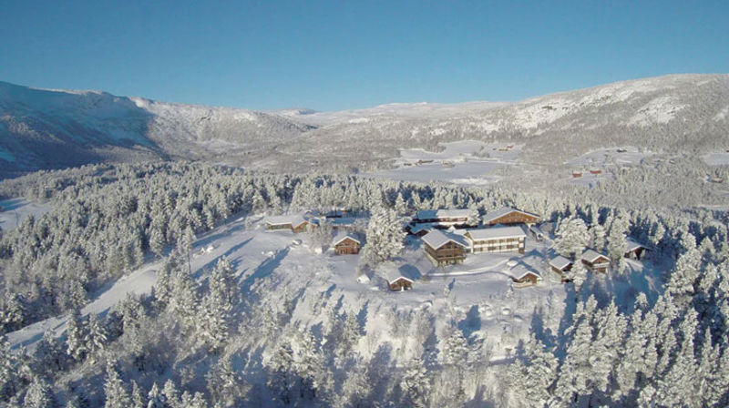 Hermon Høyfjellssenter er målet for helgeturen i slutten av mars. Foto: www,hermonh.no