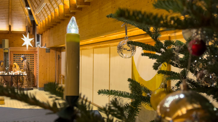 Det blir mange gudstjenester og konserter i Søreide kirke i julen, helt fram til juletrefesten 8. januar. 