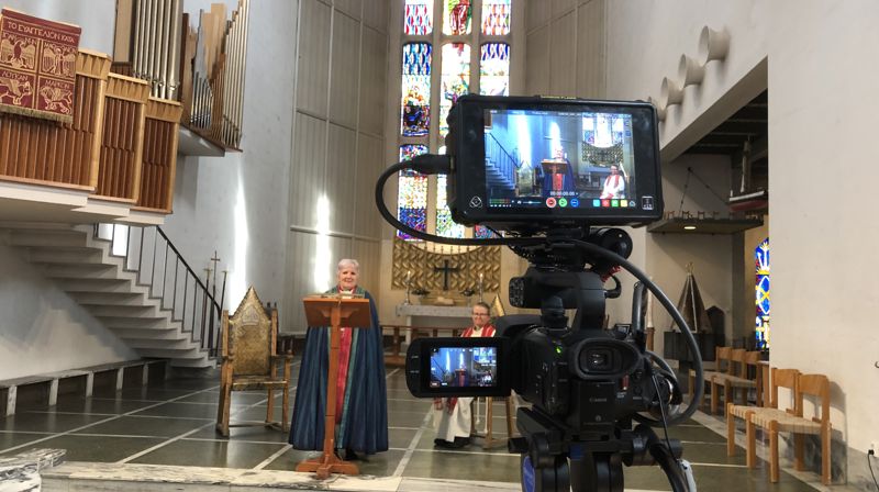 Illustrasjonsbilde av Biskop Ann Helen Jusnes fra tidligere opptak. Foto: Thomas Jentoft