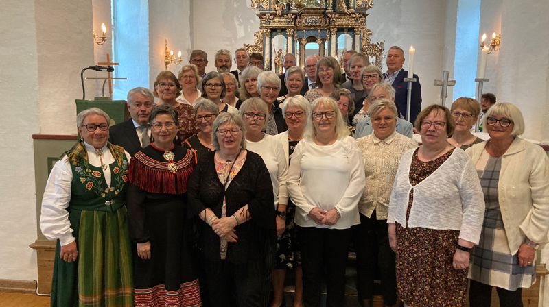 Markering av Gullkonfirmanter i Bodin