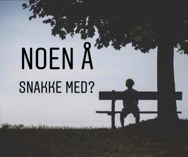Noen å snakke med?