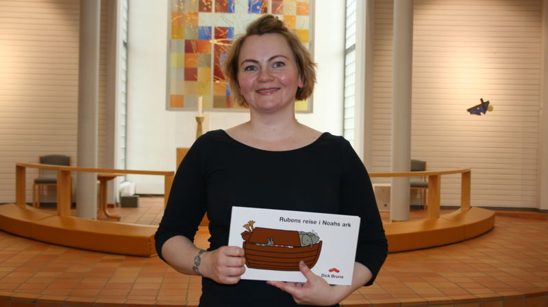 Heidi i Kirkerommet Foto: Monica Nilsen