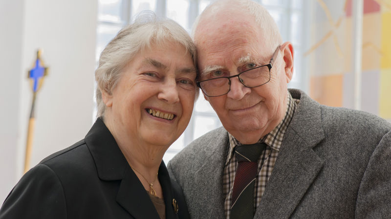 For Irene og Torolv Brennsund var Rønvik kirke et svar på bønner da den sto ferdig for 20 år siden.Foto: Arvid Larsen
