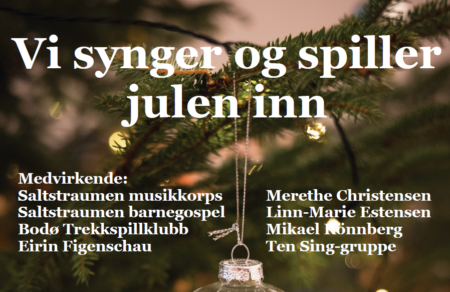 Bilde av plakat med medvirkende.