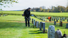Illustrasjonsfoto. Kirkegård. Fotograf: Torstein Kiserud