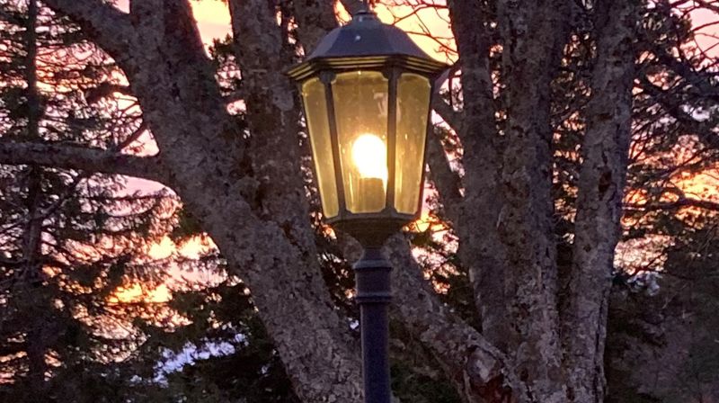 Lykter ved Skjerstad kirke