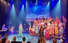 Korene på Studioscenen i Drammens teater ved en tidligere forestilling - Animagika. Foto: Privat