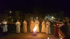 Påskenatt ved Bragernes kirke