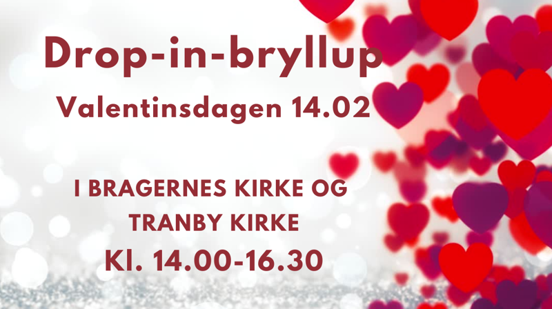 Drop-in-bryllup 14. januar 2026