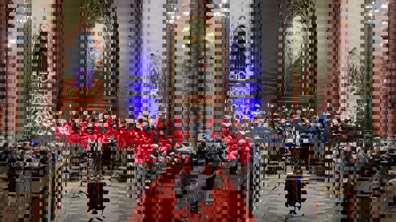 julekonsert med barne- og ungdomskorene