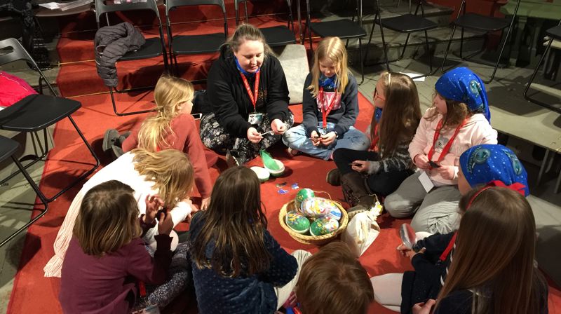 Deltagere i aktivitetsløype