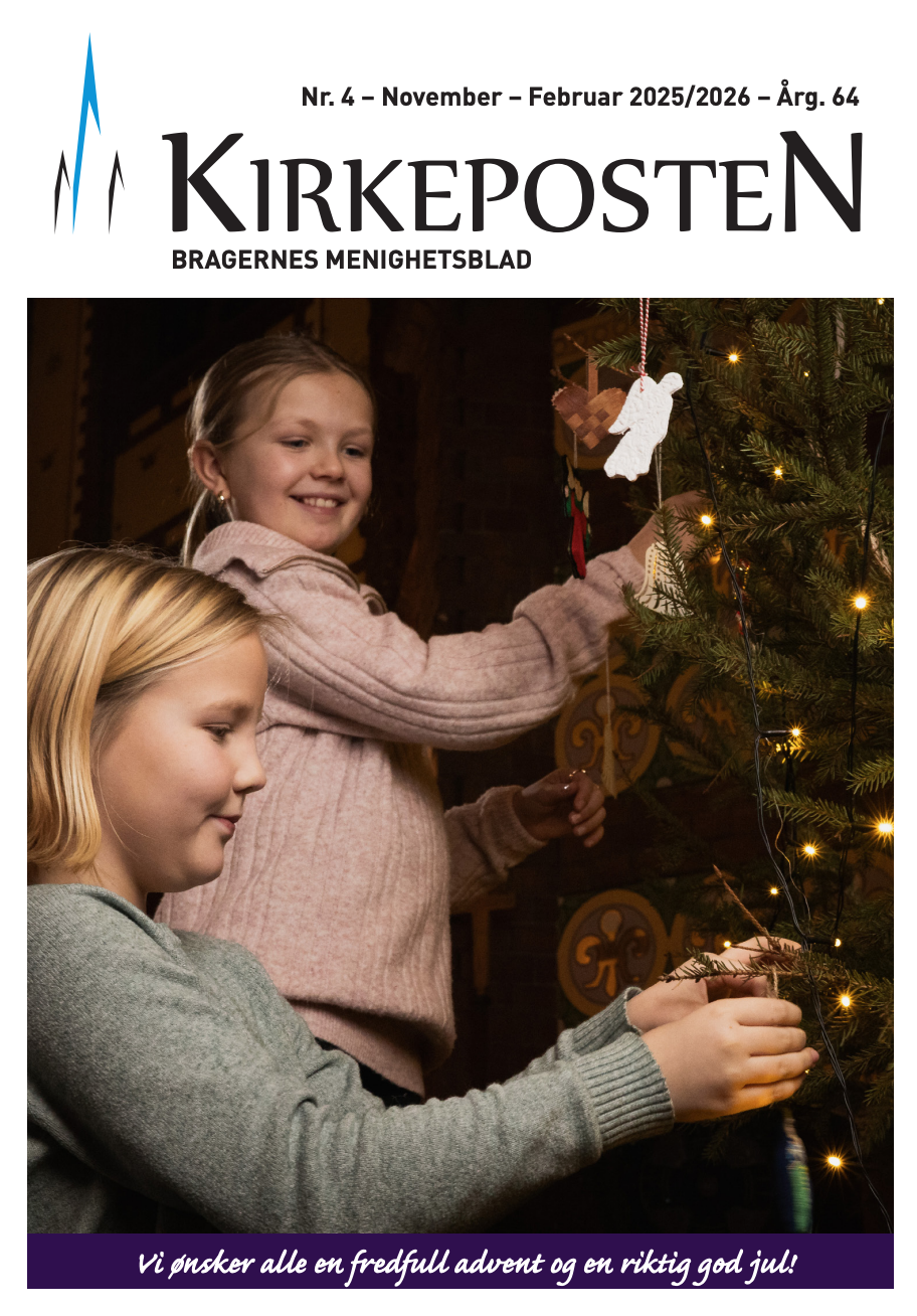 Forside kirkeposten nr 4 - 2025