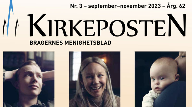Valgnummeret av Kirkeposten er her