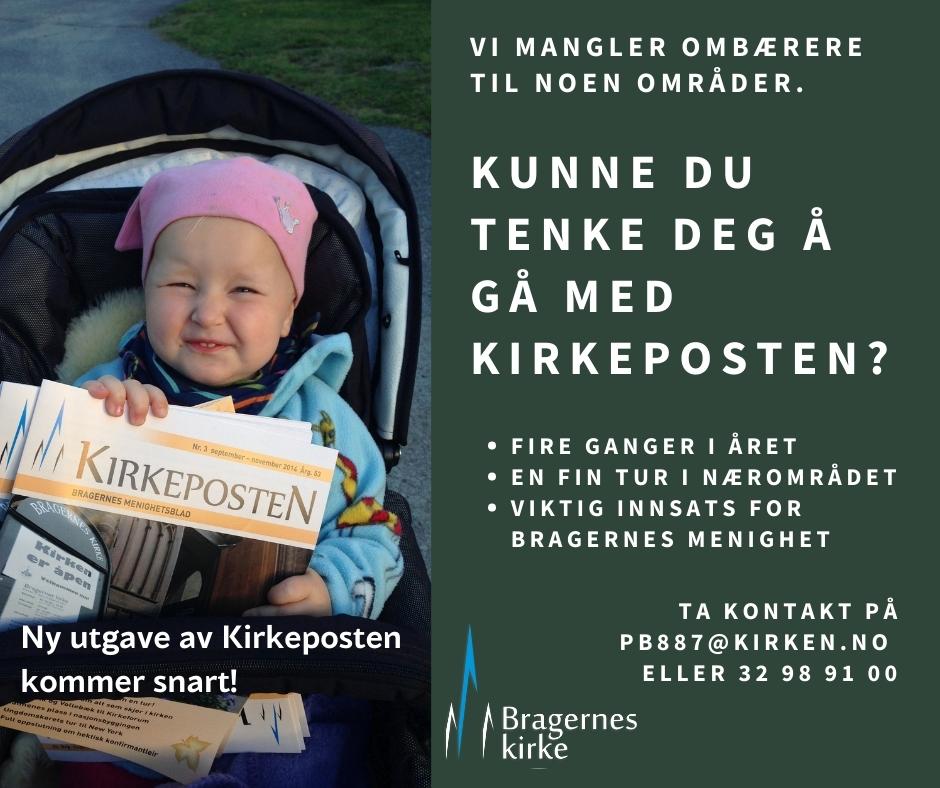 Gå med Kirkeposten?