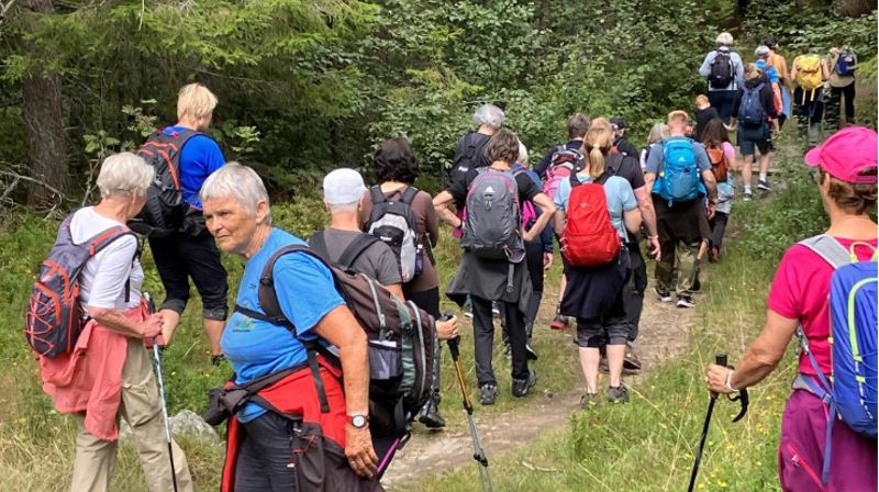 Felles pilegrimsvandring fra Skoger gamle kirke til Fjell kirke