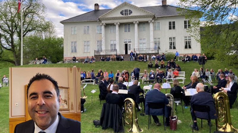 Maikveld på Austad gård