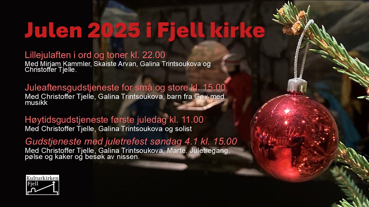 Julen i Fjell kirke