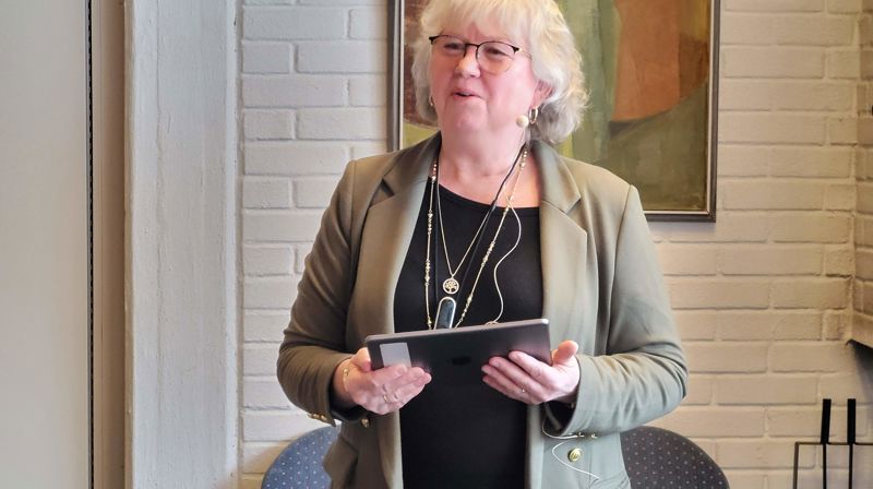 Fjell kirke sett fra Tunsberg bispedømmeråd