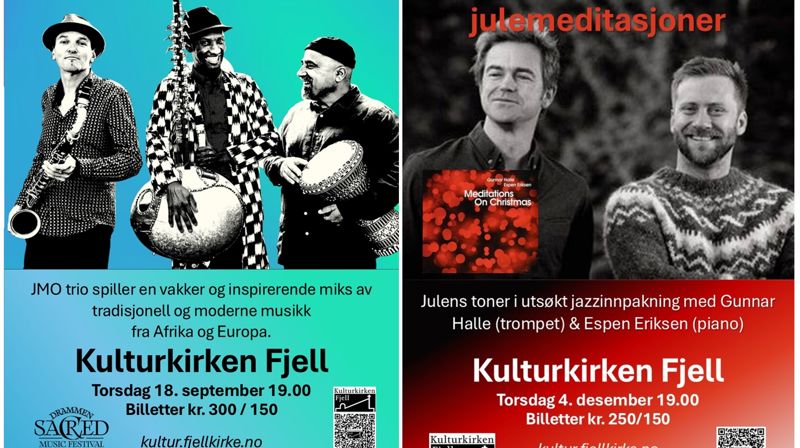 Nedlasting av plakater til kulturkveldene