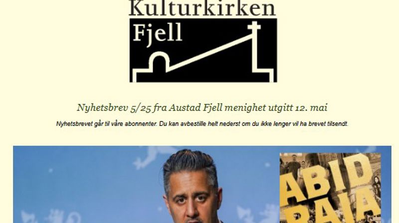 Abonner på nyhetsbrevet vårt