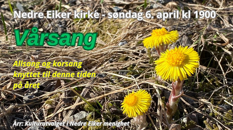 Kom og syng våren inn!