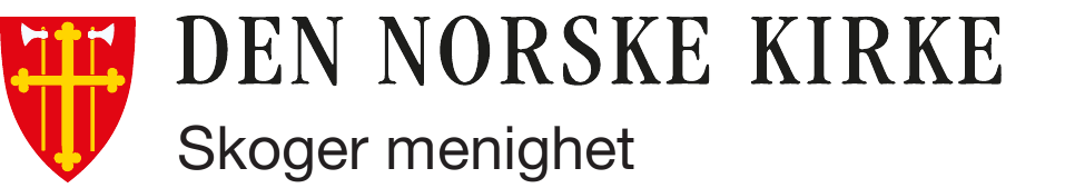 Skoger menighet logo