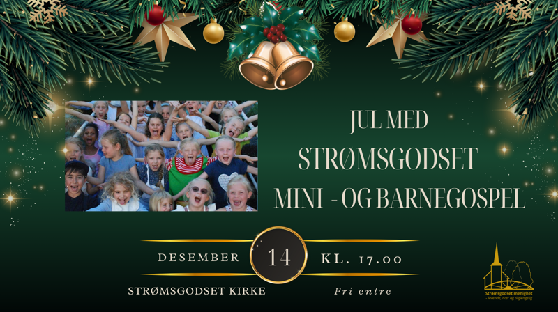 Jul med Strømsgodset mini- og barnegospel