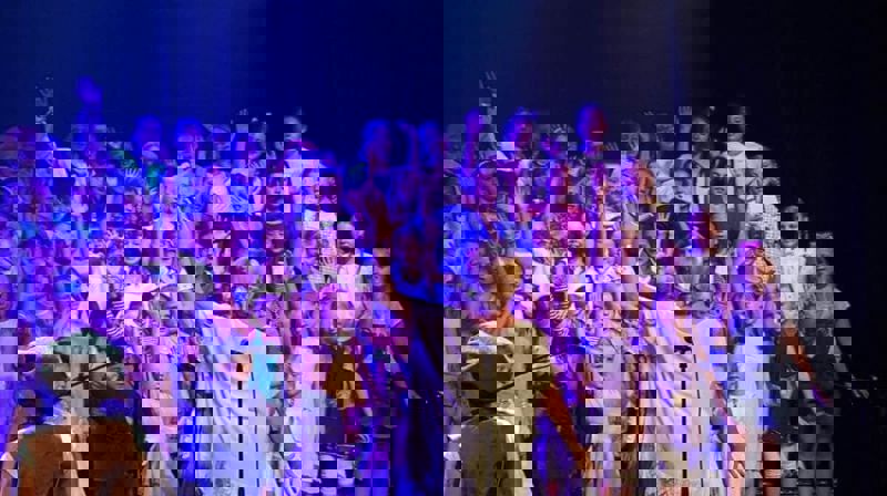 20 års jubileum for barnekorene våre i Drammen teater.