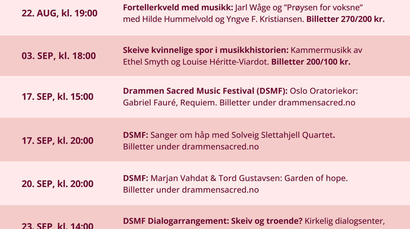 Queer spirit - arrangementer