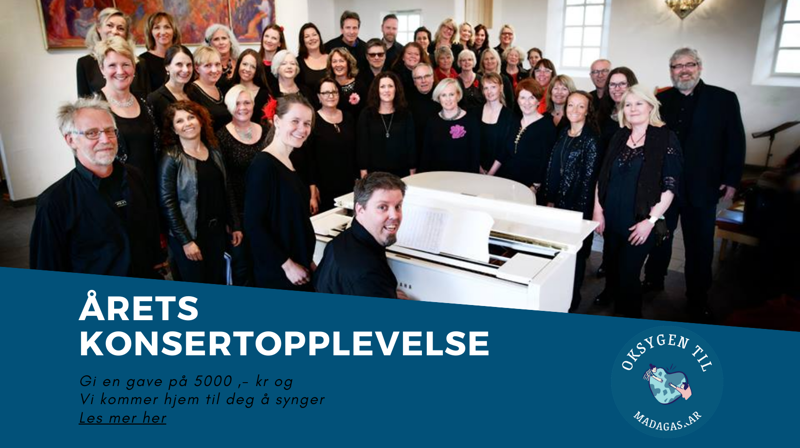 Hjemmekonsert med Drøbak Gospel