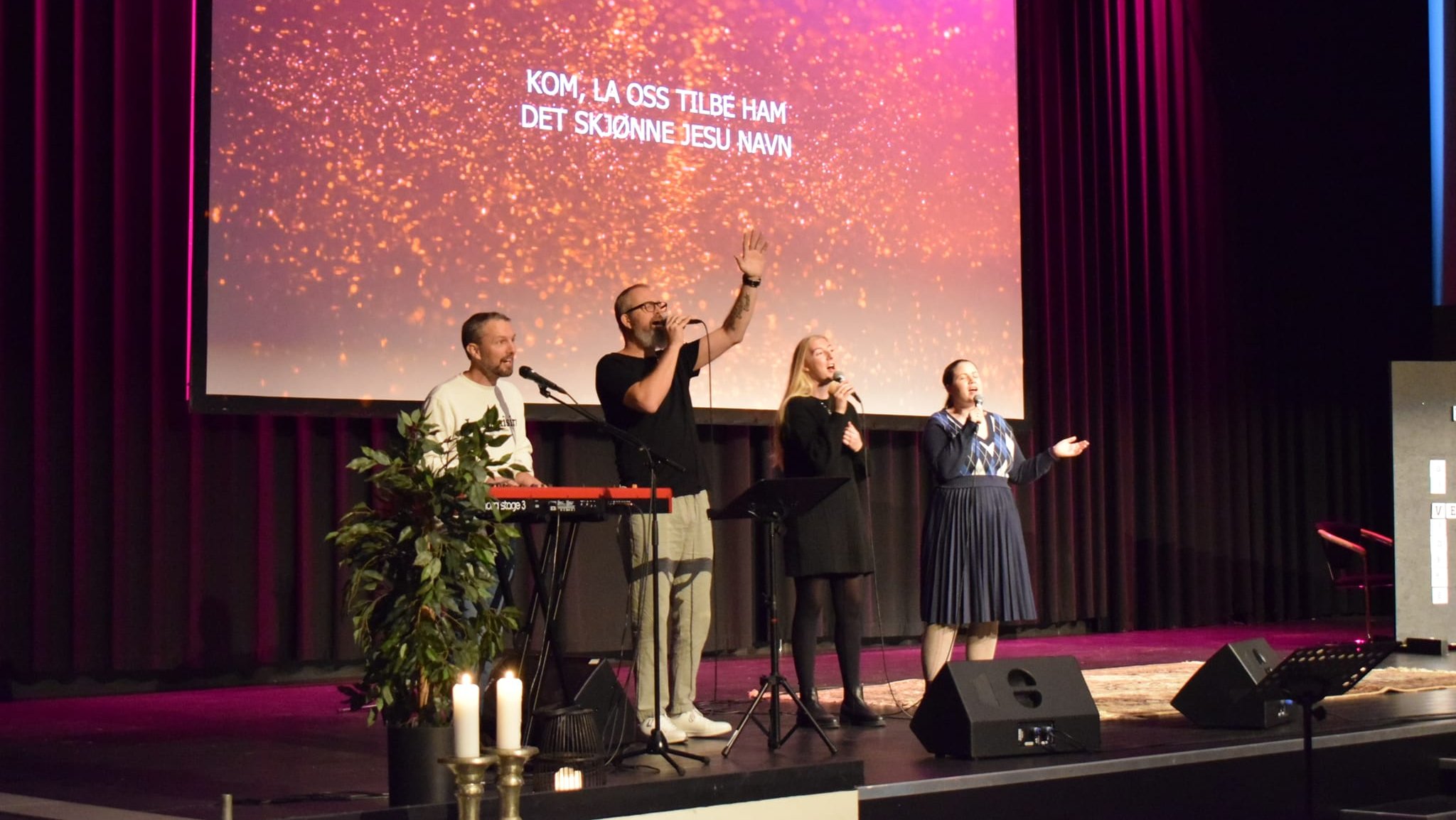 Fellesmøte: Tilstedeværelse under et av fjorårets fellesmøter i Evangeliehuset.