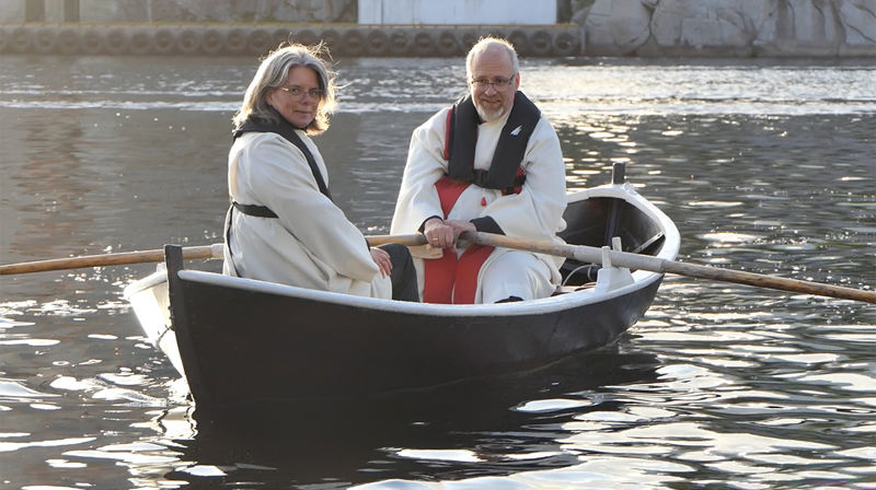 Jubileumsbåten kommer