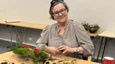 Stor skaperglede rundt bordene. Foto: Gyrid Espeland