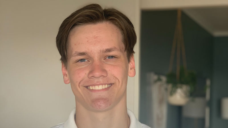 Julian fra Hellvik er konfirmant i år