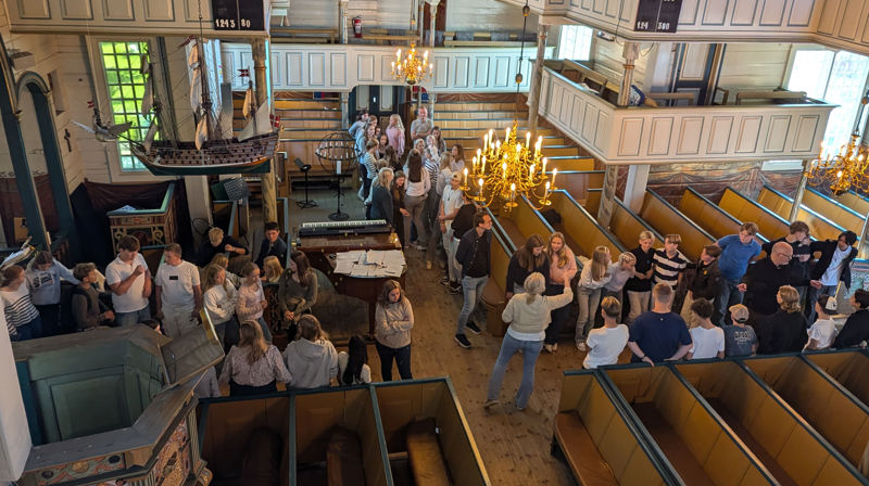 Kick-off for konfirmantene!