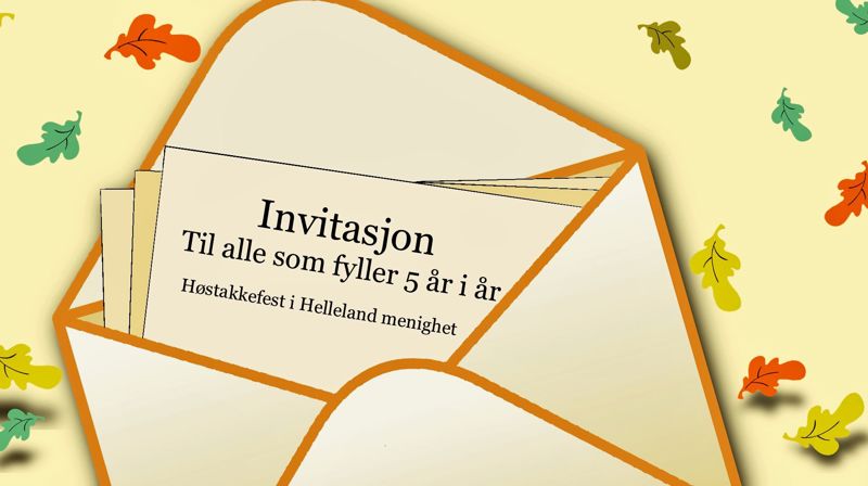 Til de som fyller 5 år i år!