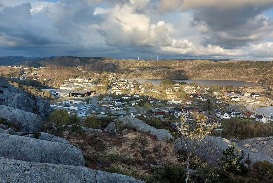 Første gang jeg var på Egrefjellet, var på en walk and talk. Jeg er vokst opp i byen…