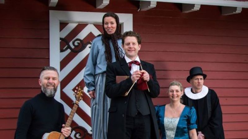 Ryfylke Livsgnist viser forestillingen "Haugespor"