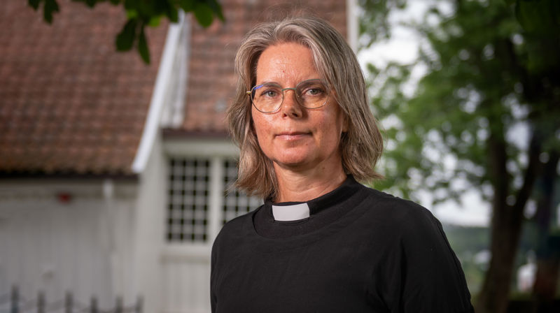 Ingun S Barane er nå klar for å vie likekjønnede. Foto Ivar Barane