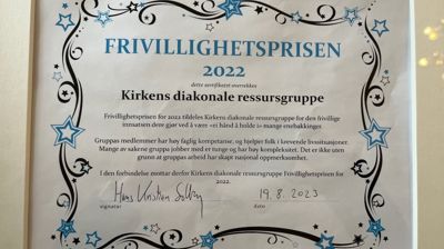 Presentasjon av Kirkens diakonale ressursgruppe i Enebakk