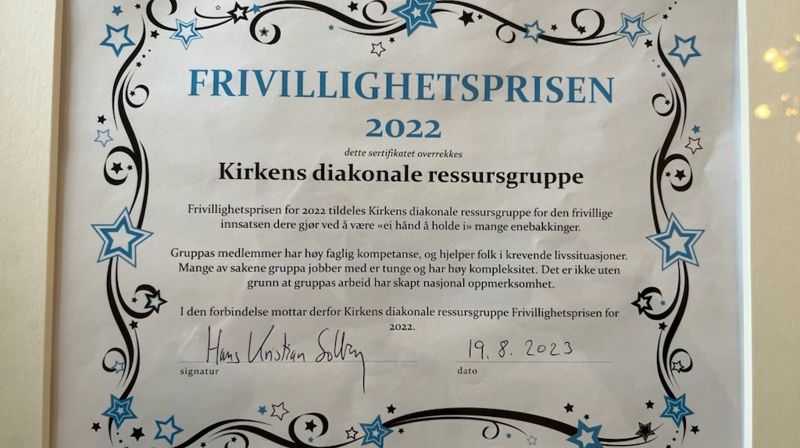 Presentasjon av Kirkens diakonale ressursgruppe i Enebakk