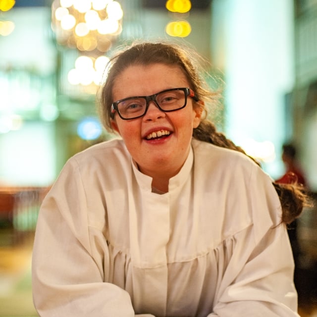 Jente med spesielle behov