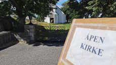 Åpen kirke på Hvasser. Foto: Kirkerådet / Den norske kirke