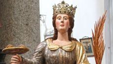 Statue av Santa Lucia. Foto: Wikimedia Comons