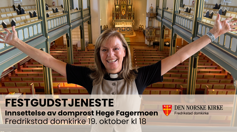 19.oktober: Velkommen til innsettelse av ny domprost!