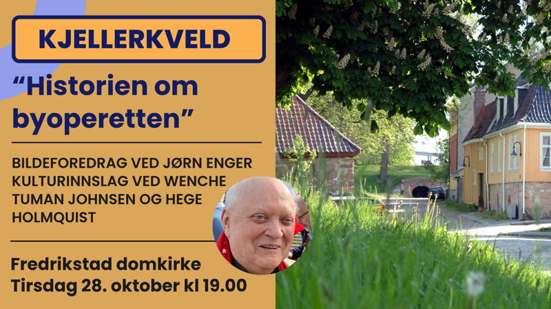 28.oktober: Kjellerkveld med Jørn Enger - "Historien om byoperetten"