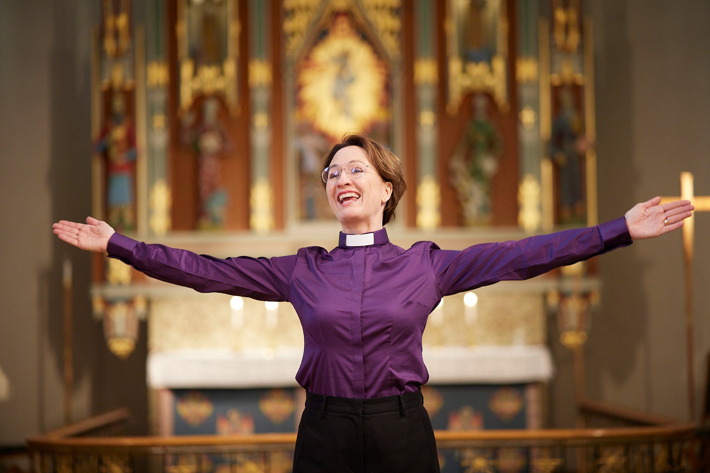 Biskop Kari Alvsvåg gleder seg til å visitere domkirken! Foto: Borg bispedømmeråd/Jon Terje Hellgren Hansen