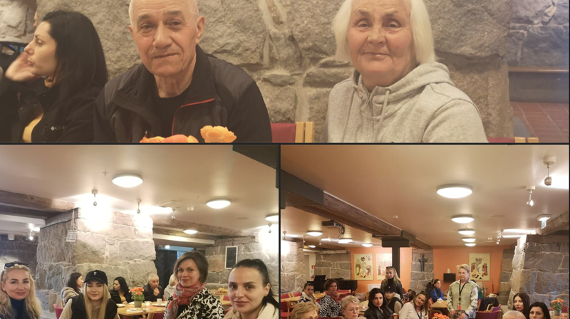 Ukrainsk kafé i Domkirken