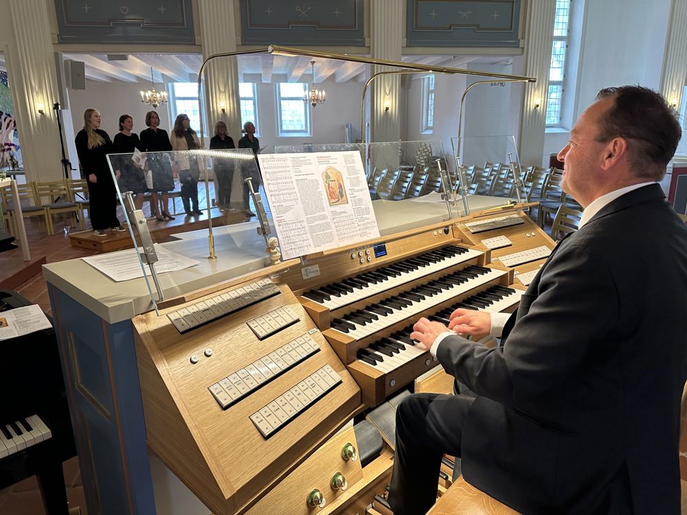 Øving med stabskoret